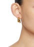 正面 -点击放大 - KITESY MARTIN STUDIO - La Chris Hoop Earrings — Golden/Silvered