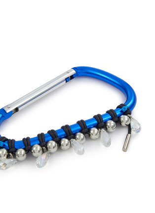细节 - 点击放大 - KITESY MARTIN STUDIO - Extra Large Cababiner Le Mousqueton Bag Charm — Blue/Marine