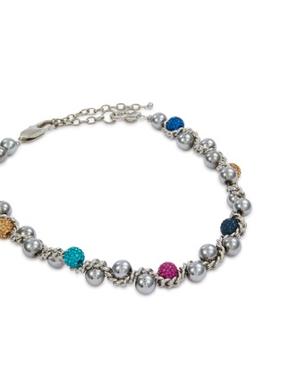 细节 - 点击放大 - KITESY MARTIN STUDIO - Le Serpent Silver Plated Brass Necklace — Golden/Silvered