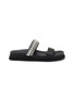 首图 - 点击放大 - JIMMY CHOO - Jadi Crystal Embellished Leather Sandals