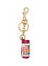 细节 - 点击放大 - ANYA HINDMARCH - Love Hearts Leather Keyring Charm