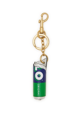 细节 - 点击放大 - ANYA HINDMARCH - Polo Keyring Leather Charm