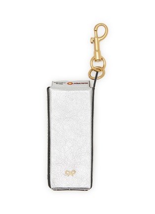 细节 - 点击放大 - ANYA HINDMARCH - Nurofen Leather Keyring Charm