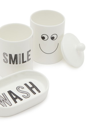 细节 –点击放大 - ANYA HINDMARCH - Eyes Fine Bone China Bathroom Set