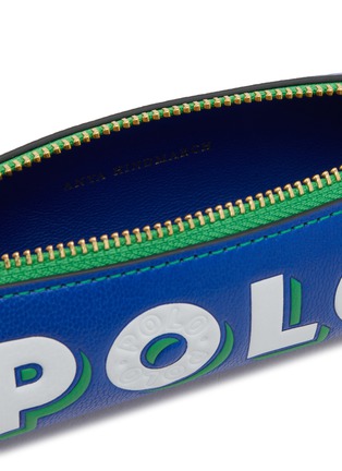细节 –点击放大 - ANYA HINDMARCH - Polo Leather Pencil Case