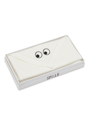 细节 –点击放大 - ANYA HINDMARCH - Eyes Linen Napkins — Set of 4
