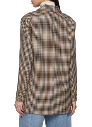背面 - 点击放大 - FRAME - The Houndstooth Wool Blend Blazer