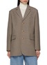 首图 - 点击放大 - FRAME - The Houndstooth Wool Blend Blazer