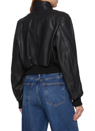 背面 - 点击放大 - FRAME - The Leather Harrington Bomber Jacket