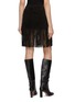 背面 - 点击放大 - FRAME - The Saddle Suede Leather Skirt