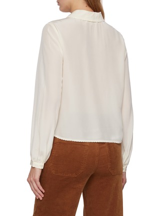 背面 - 点击放大 - FRAME - The Silk Prim Blouse