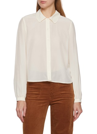 首图 - 点击放大 - FRAME - The Silk Prim Blouse
