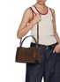 正面 -点击放大 - JW ANDERSON - Small Loafer Suede Bag