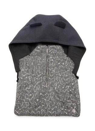 首图 - 点击放大 - MAISON MICHEL - JUSTIN 亮片饰拼接帽