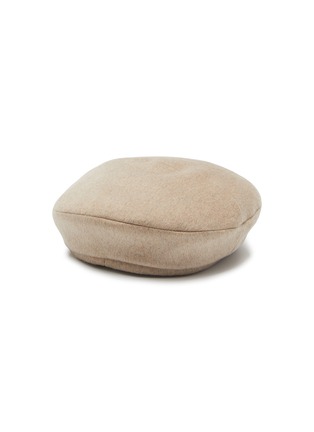 模特儿示范图 - 点击放大 - MAISON MICHEL - NEW BILLY 亮片饰贝雷帽