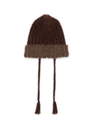 模特儿示范图 - 点击放大 - CA4LA - Zita 2 Hooded Mohair Wool Blend Beanie