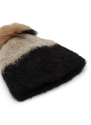 细节 - 点击放大 - CA4LA - BBA Bicolor Mohair Wool Blend Beanie