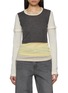 首图 - 点击放大 - CUDDLEUP - Double Layer Long Sleeve Top