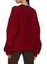 背面 - 点击放大 - CUDDLEUP - Hand Knit Sweater Set