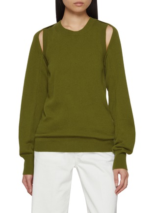首图 - 点击放大 - CUDDLEUP - Shawl Sleeve Top