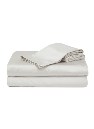 首图 –点击放大 - SILKY MIRACLE - The One Queen Size Silk Bed Set — Moonlight Grey