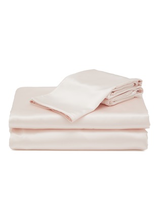 首图 –点击放大 - SILKY MIRACLE - The One Queen Size Silk Bed Set — Pale Pink