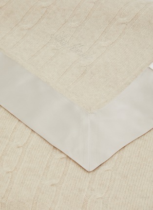 细节 –点击放大 - SILKY MIRACLE - Silk Wool Blanket