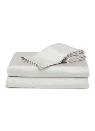 首图 –点击放大 - SILKY MIRACLE - The One King Size Silk Bed Set — Moonlight Grey