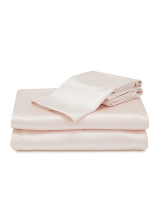 首图 –点击放大 - SILKY MIRACLE - The One King Size Silk Bed Set — Pale Pink