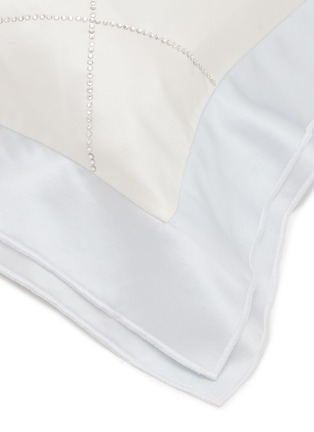 细节 –点击放大 - SILKY MIRACLE - Double Line Cotton-Silk Boudoir Cushion