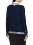 背面 - 点击放大 - THOM BROWNE - V-Neck Silk Cashmere Knit Cardigan