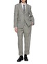 模特儿示范图 - 点击放大 - THOM BROWNE - Wide Shoulder Armband Hunting Blazer