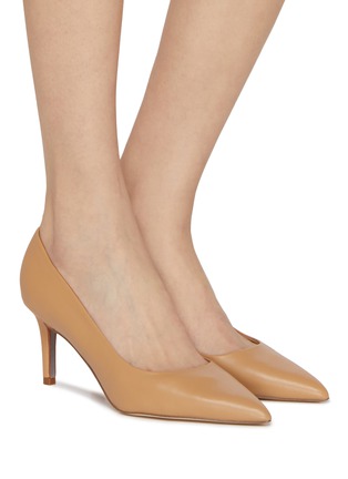 模特儿示范图 - 点击放大 - SAM EDELMAN - Vienna 70 Leather Pumps