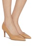 模特儿示范图 - 点击放大 - SAM EDELMAN - Vienna 70 Leather Pumps