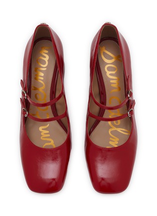 细节 - 点击放大 - SAM EDELMAN - Sarah Patent Leather Mary Jane Pumps