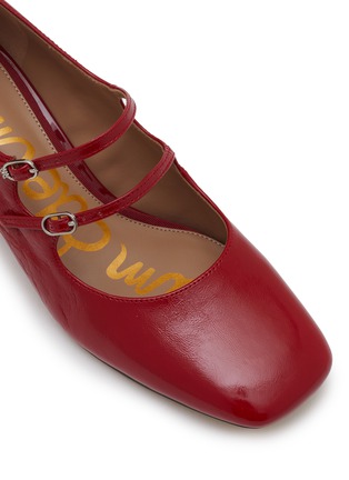 细节 - 点击放大 - SAM EDELMAN - Sarah Patent Leather Mary Jane Pumps