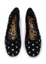 细节 - 点击放大 - SAM EDELMAN - Alie Studded Suede Ballerina Flats