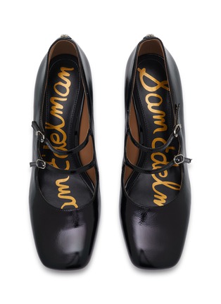 细节 - 点击放大 - SAM EDELMAN - Sarah Patent Leather Mary Jane Pumps