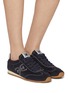 模特儿示范图 - 点击放大 - SAM EDELMAN - Isella Suede Women's Sneakers