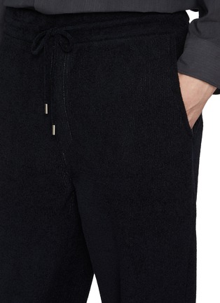  - SOLID HOMME - 抽绳针织长裤