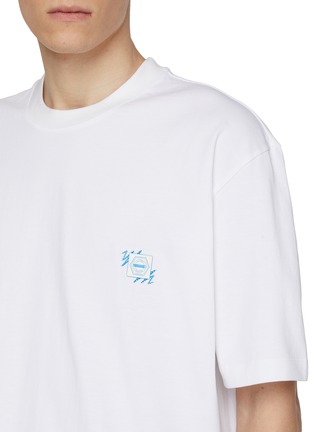  - SOLID HOMME - 印花纯棉 T 恤