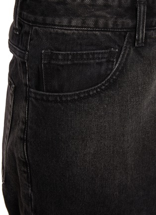  - SOLID HOMME - 褪色效果牛仔长裤