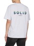 背面 - 点击放大 - SOLID HOMME - LOGO 印花纯棉 T 恤