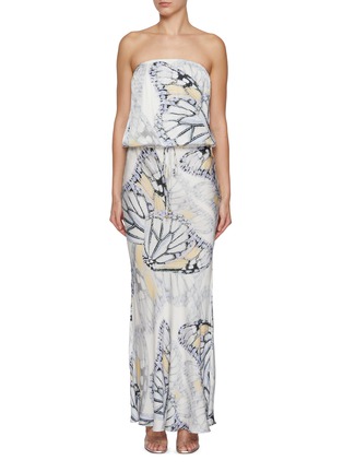 首图 - 点击放大 - LITTLE JOE WOMAN BY GAIL ELLIOTT - Im A Superstar Strapless Maxi Dress