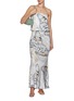 模特儿示范图 - 点击放大 - LITTLE JOE WOMAN BY GAIL ELLIOTT - Im A Superstar Strapless Maxi Dress