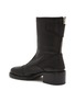  - ANN DEMEULEMEESTER - 50 EERO 皮革短筒中跟靴