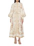 首图 - 点击放大 - ZIMMERMANN - Hypnotic Buttoned Linen Midi Dress