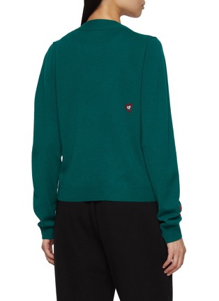 背面 - 点击放大 - CHINTI & PARKER - X Peanuts Snoopy Peek Wool Cashmere Cable Knit Cardigan