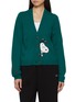 首图 - 点击放大 - CHINTI & PARKER - X Peanuts Snoopy Peek Wool Cashmere Cable Knit Cardigan