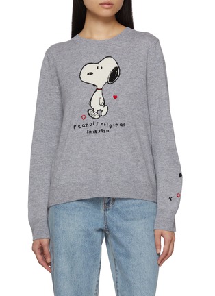 首图 - 点击放大 - CHINTI & PARKER - X Peanuts Snoopy Orginal Wool Cashmere Knit Sweater